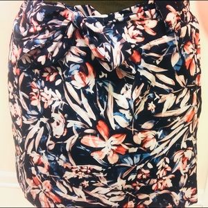 Flower Patterned Skort